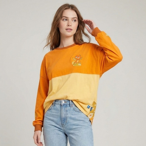 Disney Tops - Walt Disney World 2023 Orange Bird Spreading Sunshine Spirit Jersey Epcot XS